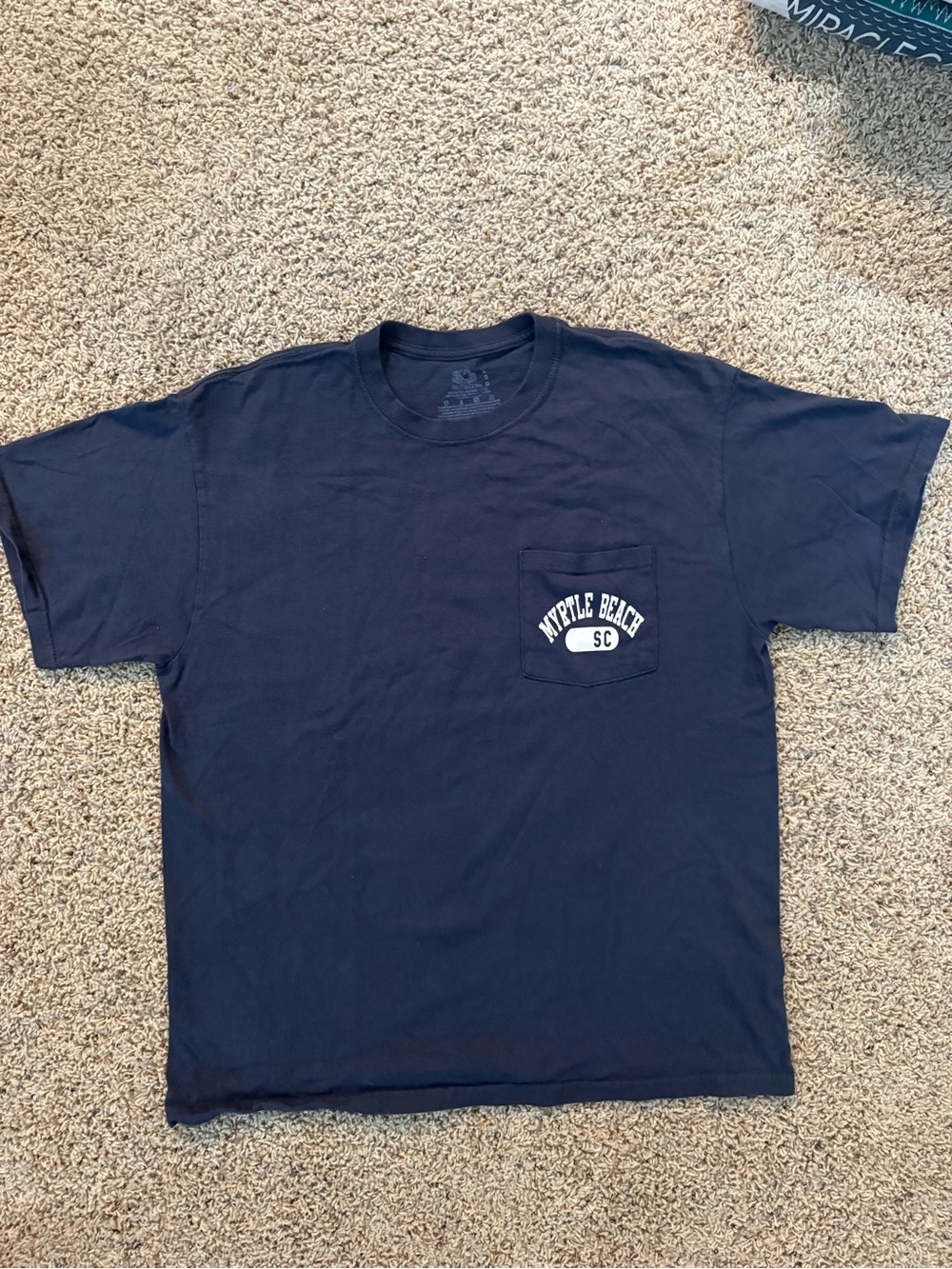 Costal Grandpa Myrtle Beach Pocket Tee 🌊